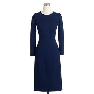 J. Crew Petite structured zip dress